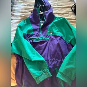 Woolrich teal/green windbreaker